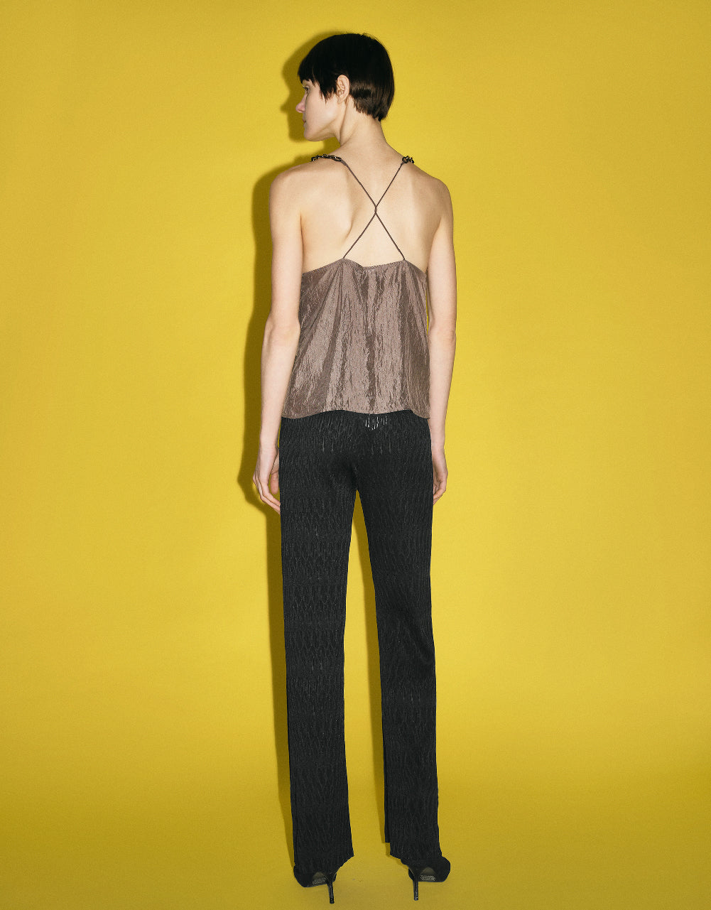 Chain Strap Cami Top