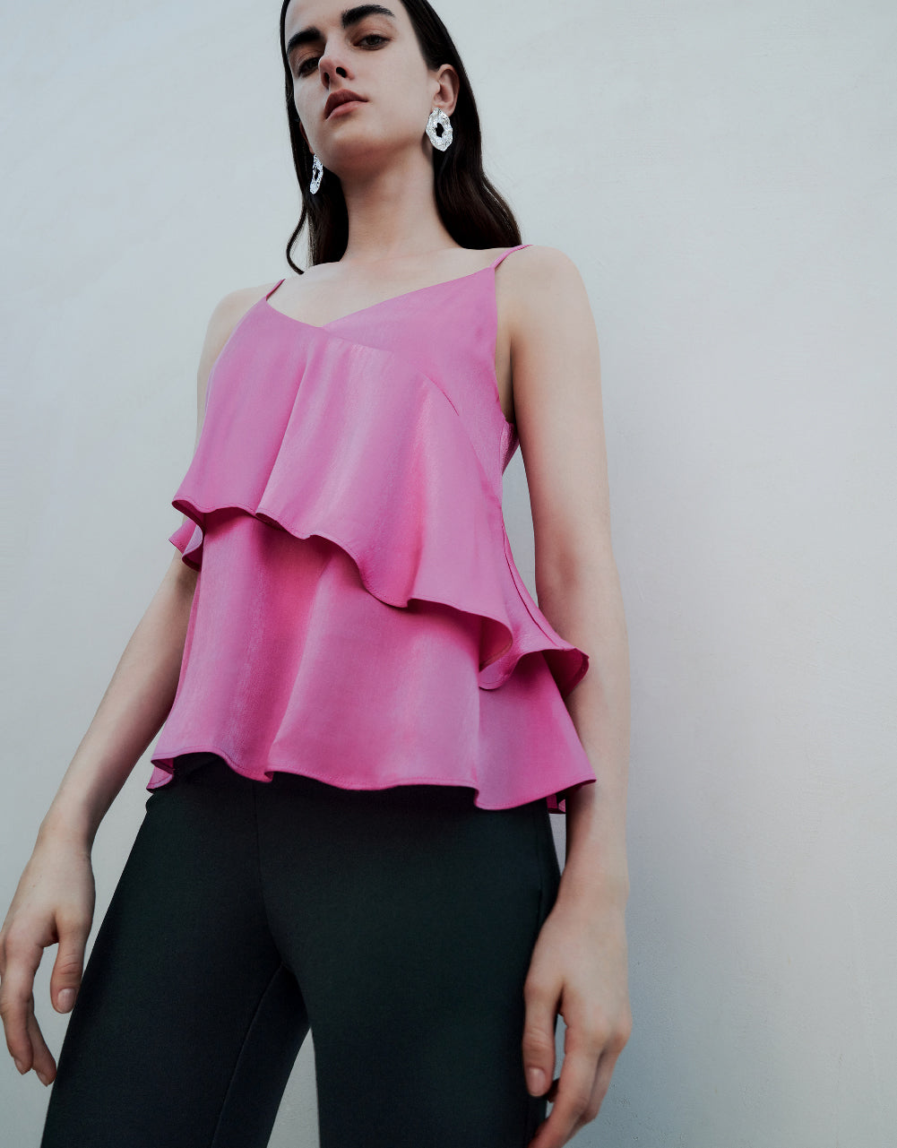 Surplice Front Cami Top