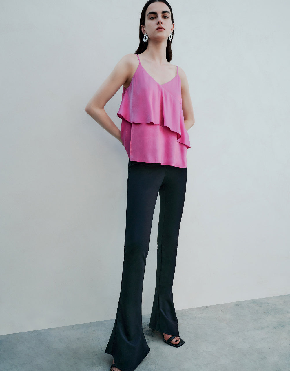 Surplice Front Cami Top