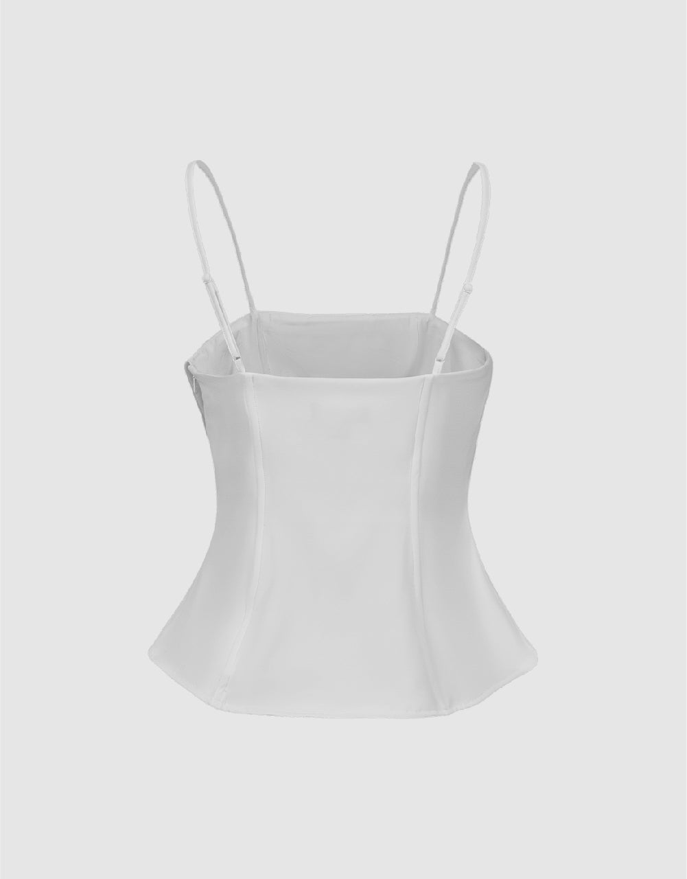 Flare Hem Off-Shoulder Cami Top