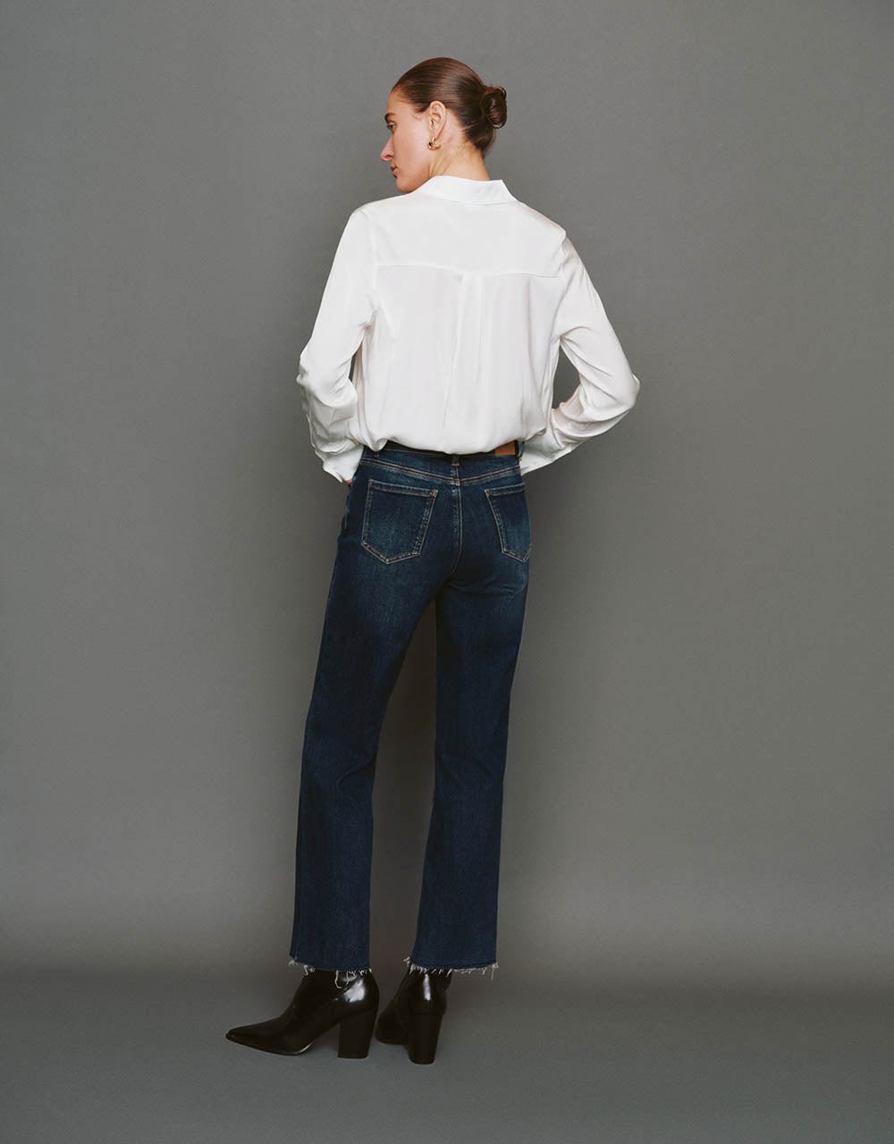 Button Up Straight Shirt
