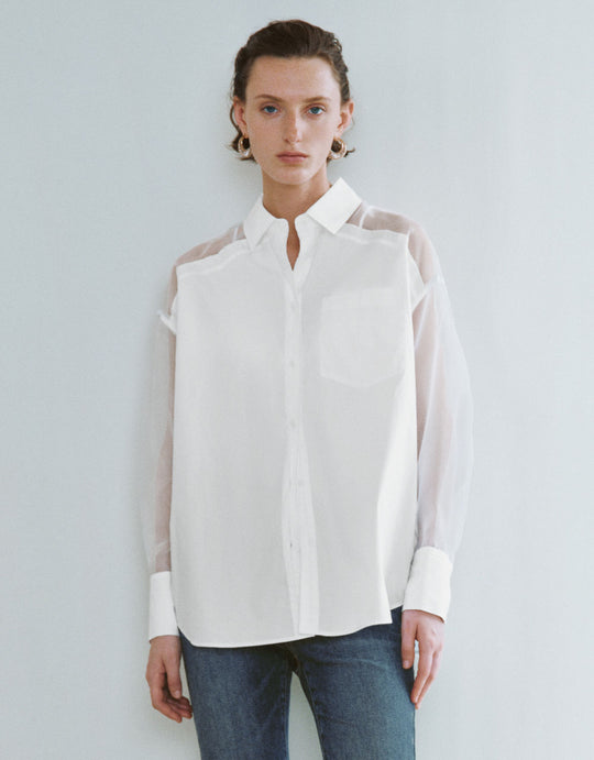 Button Up Straight Shirt