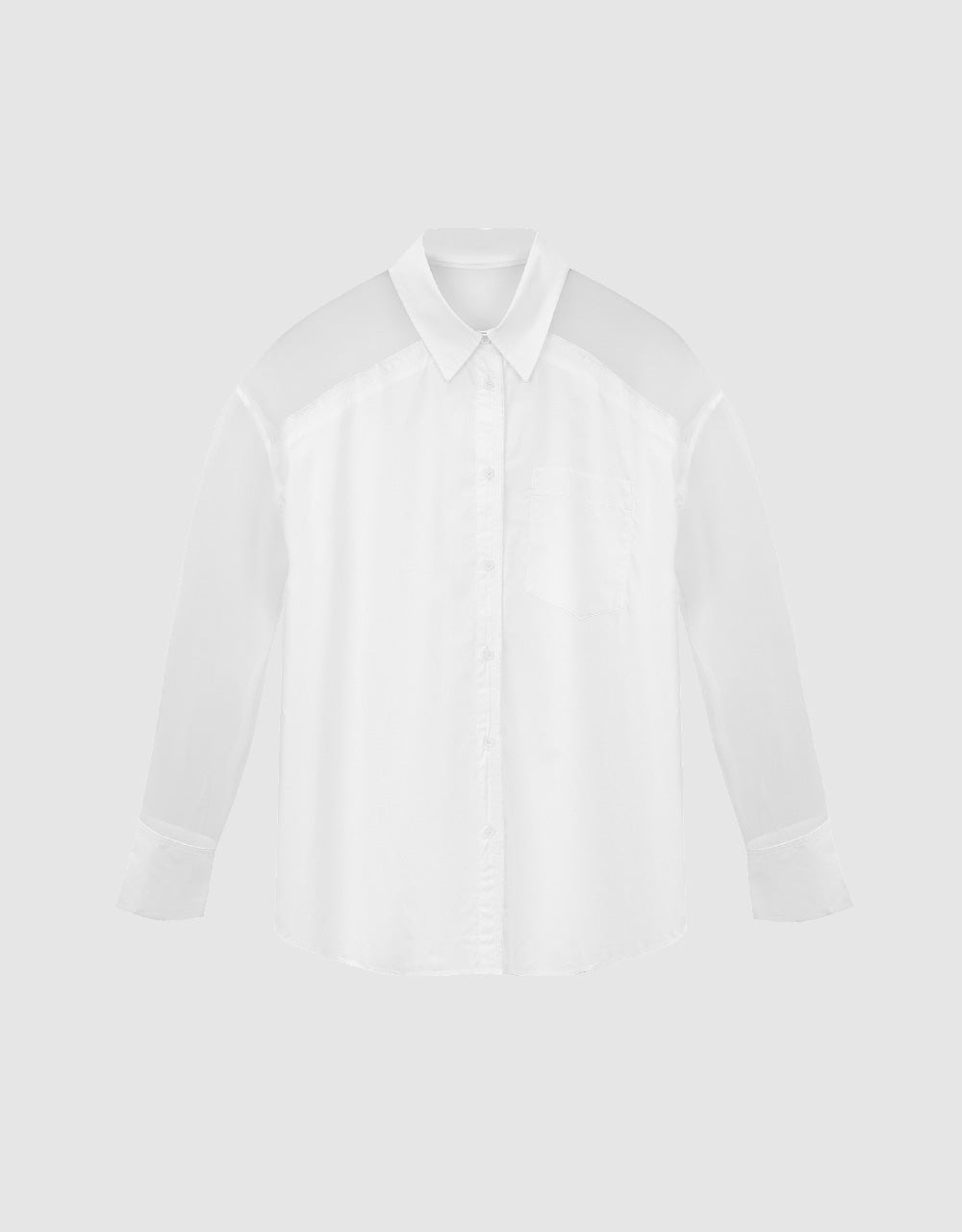 Button Up Straight Shirt