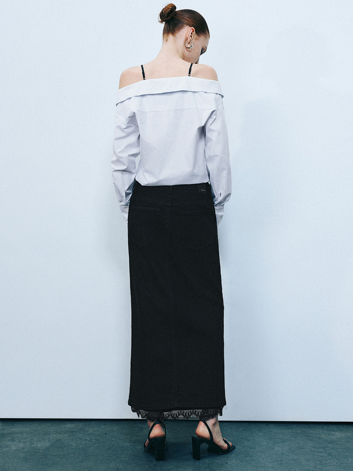 2 In 1 Off-Shoulder Blouse