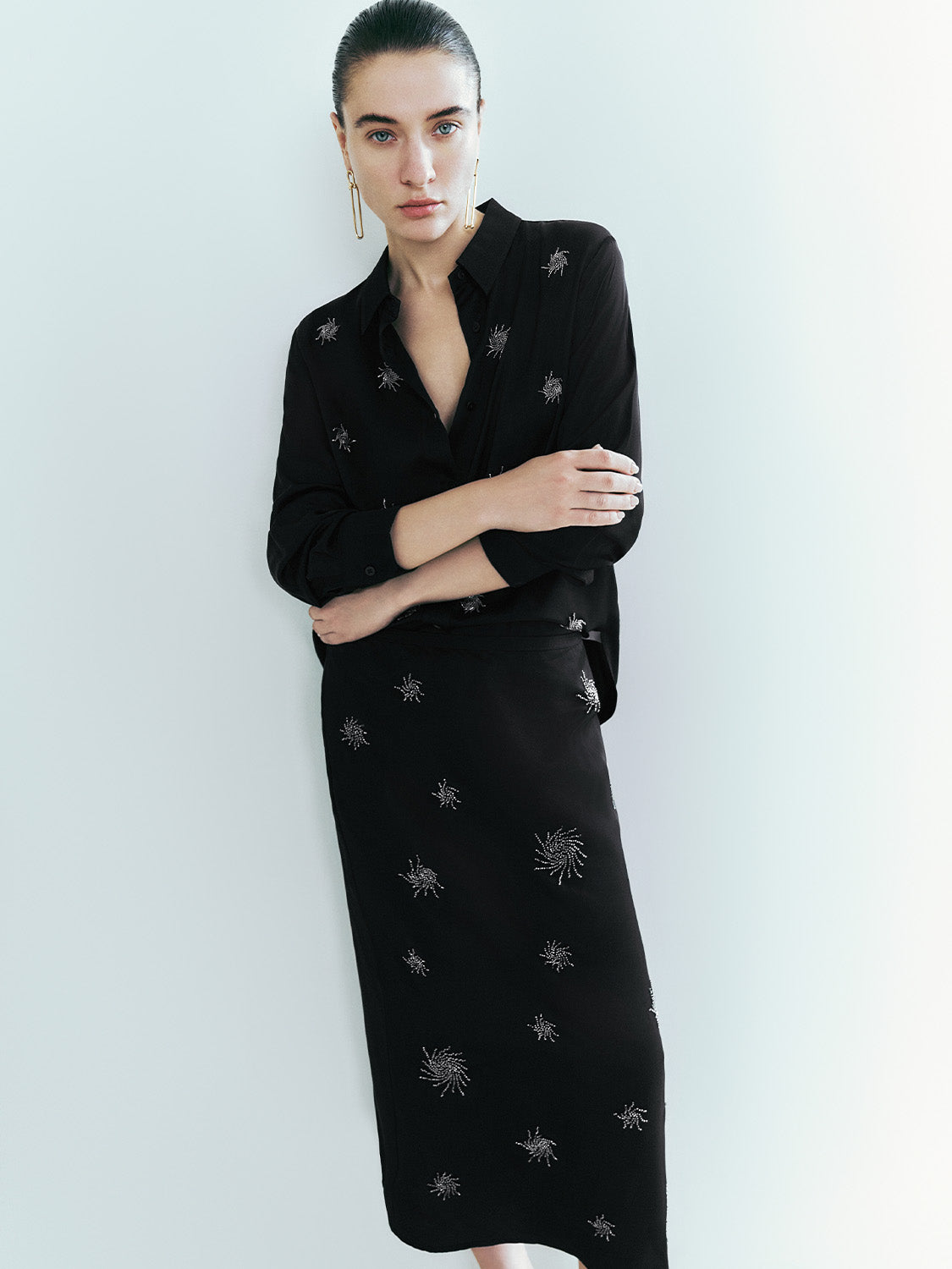 Button Up Loose Shirt