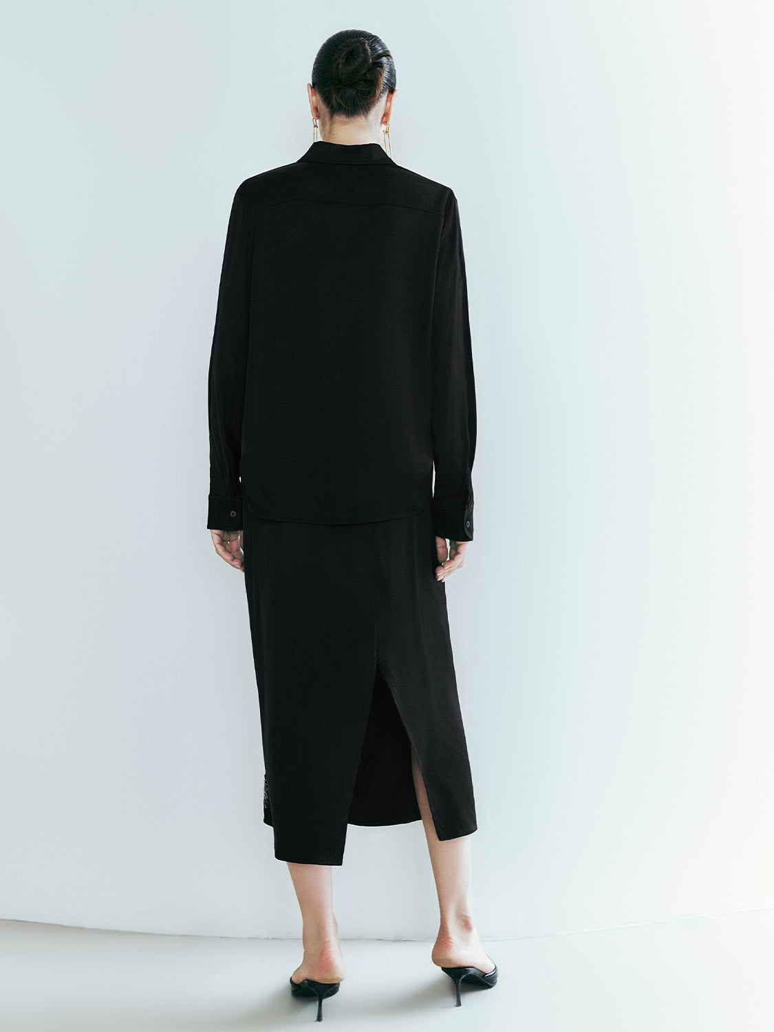 Button Up Loose Shirt