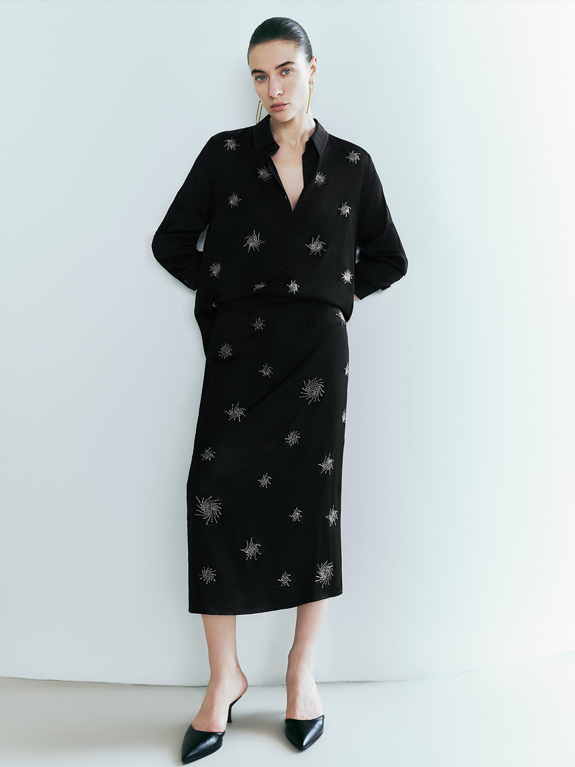 Button Up Loose Shirt