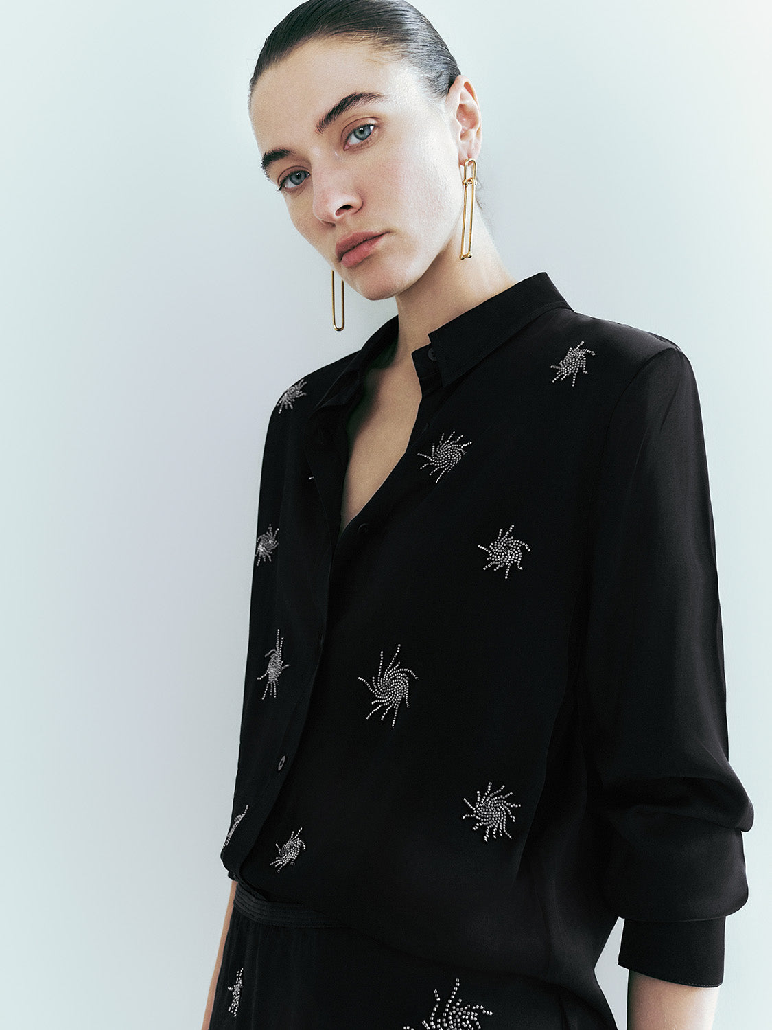 Button Up Loose Shirt