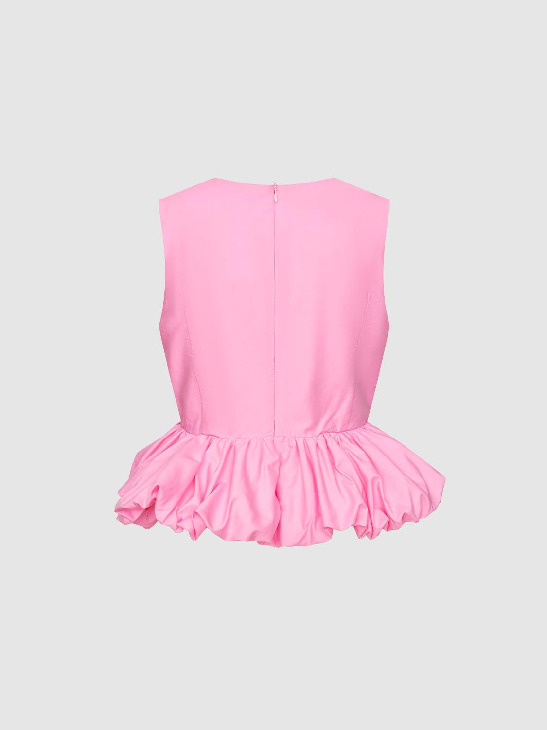 Bow Décor Sleeveless Blouses