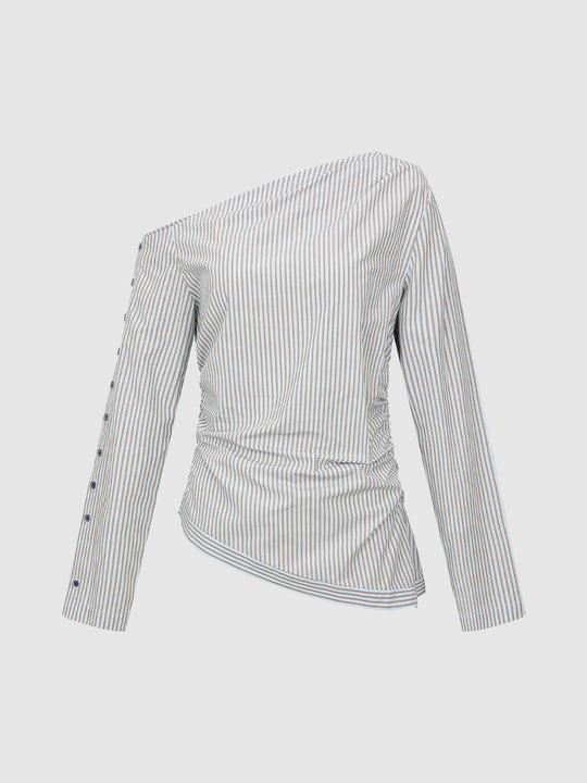 One Shoulder Overhead Shirts