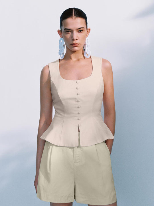 Overhead Peplum Tops