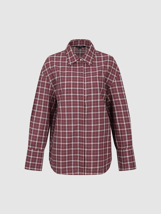 Button Up Check Shirts