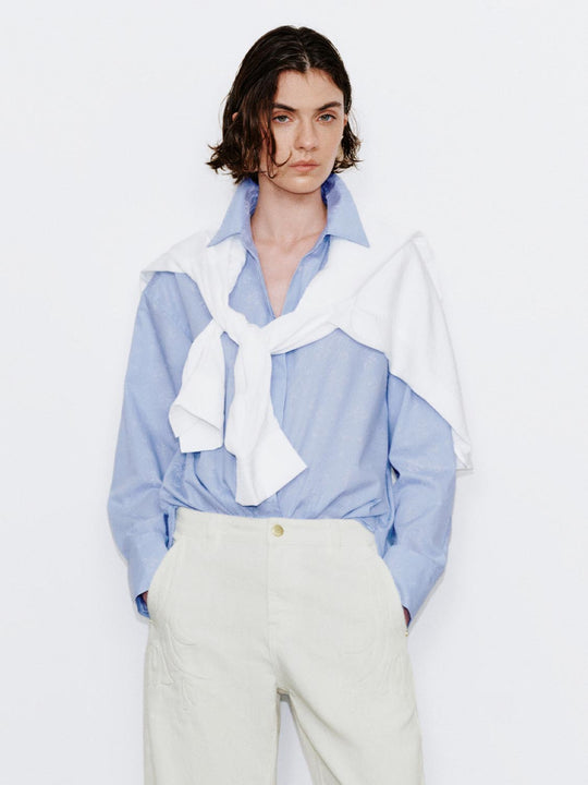 Loose Fit Striped Shirts