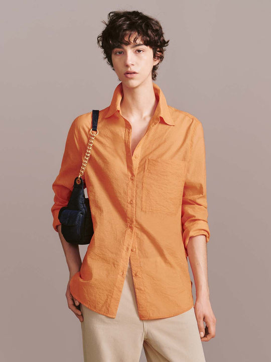 Patch Pocket Striped Shirts