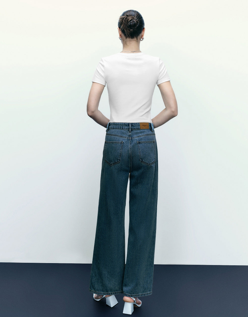 Crew Neck Skinny T-Shirt