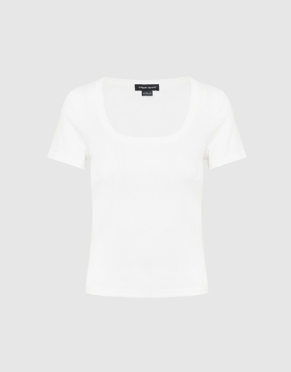 Crew Neck Skinny T-Shirt