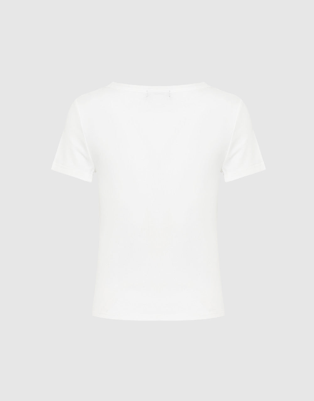 Crew Neck Skinny T-Shirt