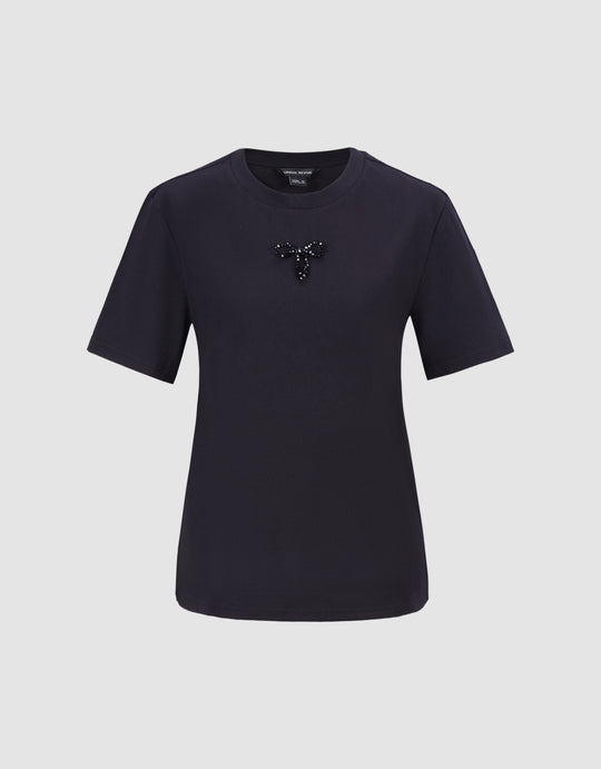 Bow Décor T-Shirt