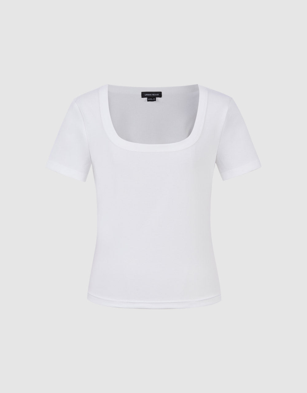 Crew Neck Skinny T-Shirt
