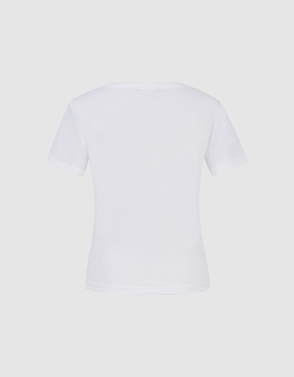 Crew Neck Skinny T-Shirt