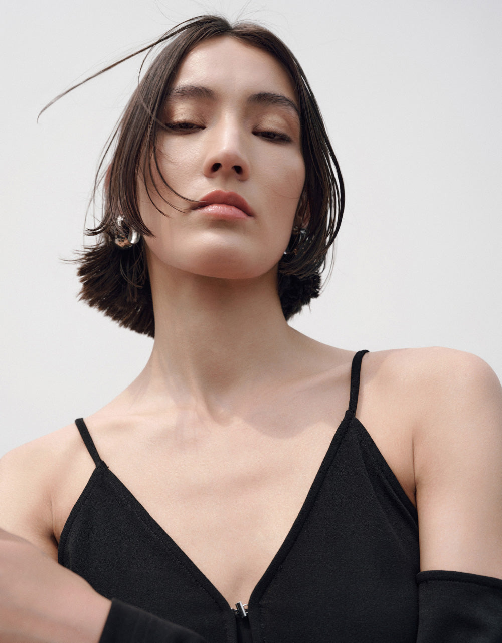 Cold Shoulder Knitted T-Shirt