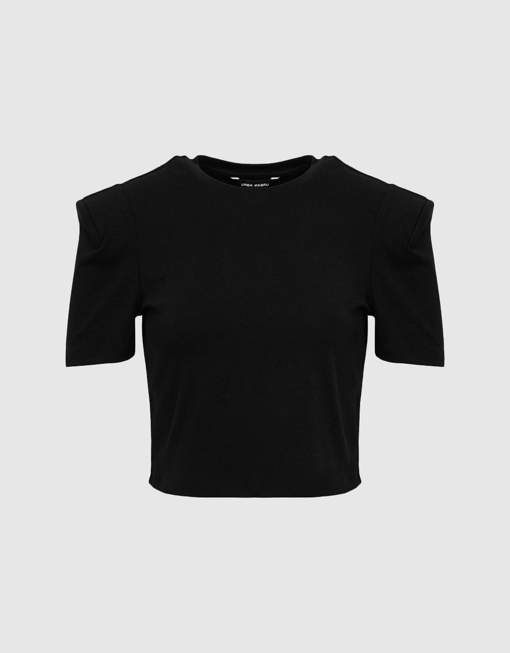 Crew Neck Skinny Knitted T-Shirt