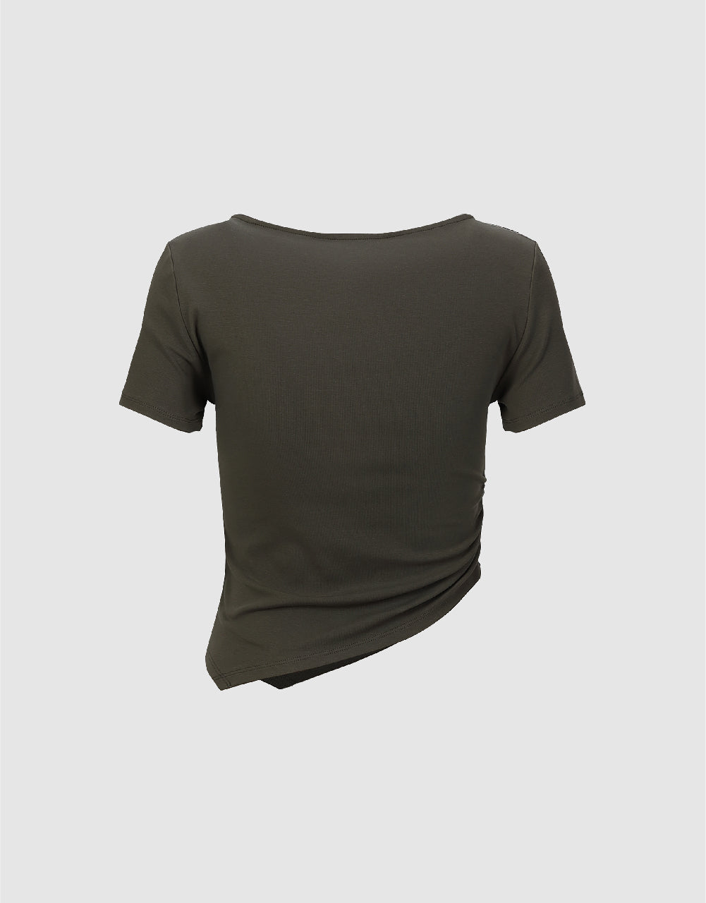 Asymmetric Skinny T-Shirt