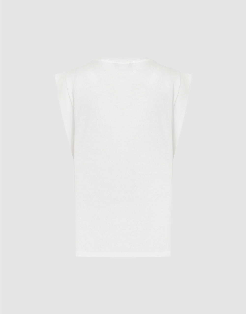Button Décor Crew Neck T-Shirt