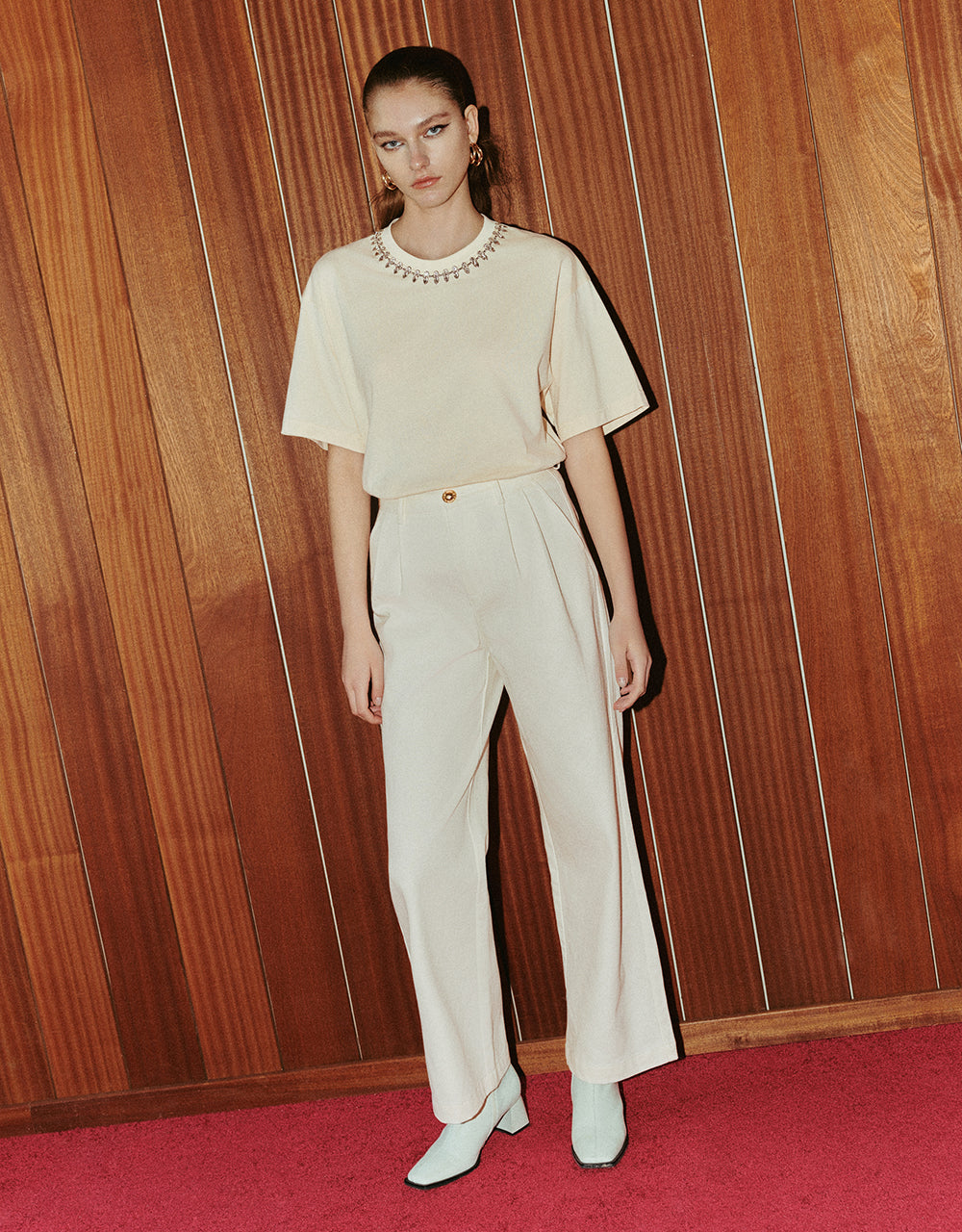 Crew Neck Loose T-Shirt