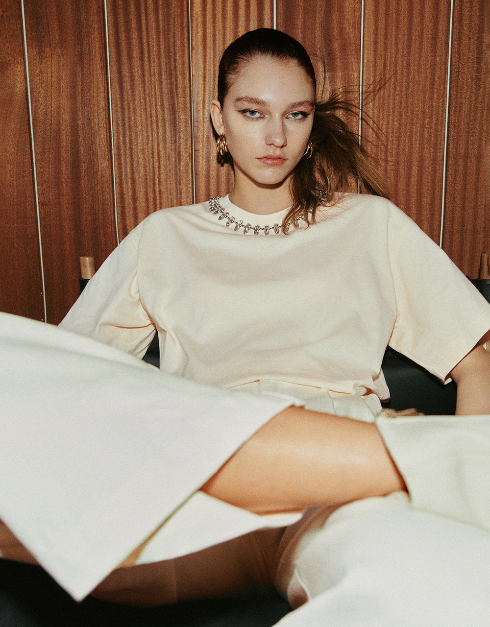 Crew Neck Loose T-Shirt