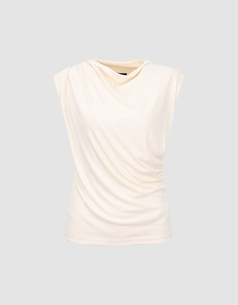 Cowl Neck Skinny Tank Top