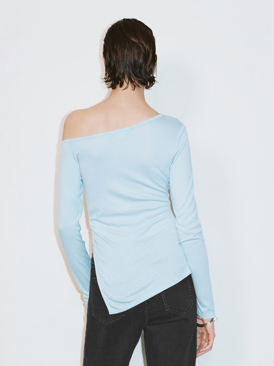 One Shoulder Skinny T-Shirts