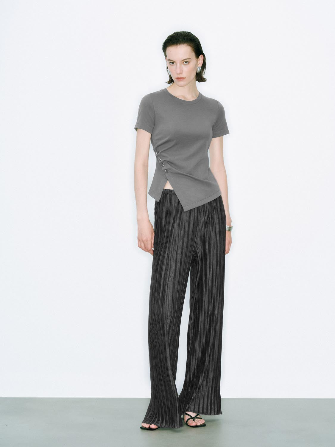 Split Hem T-Shirts