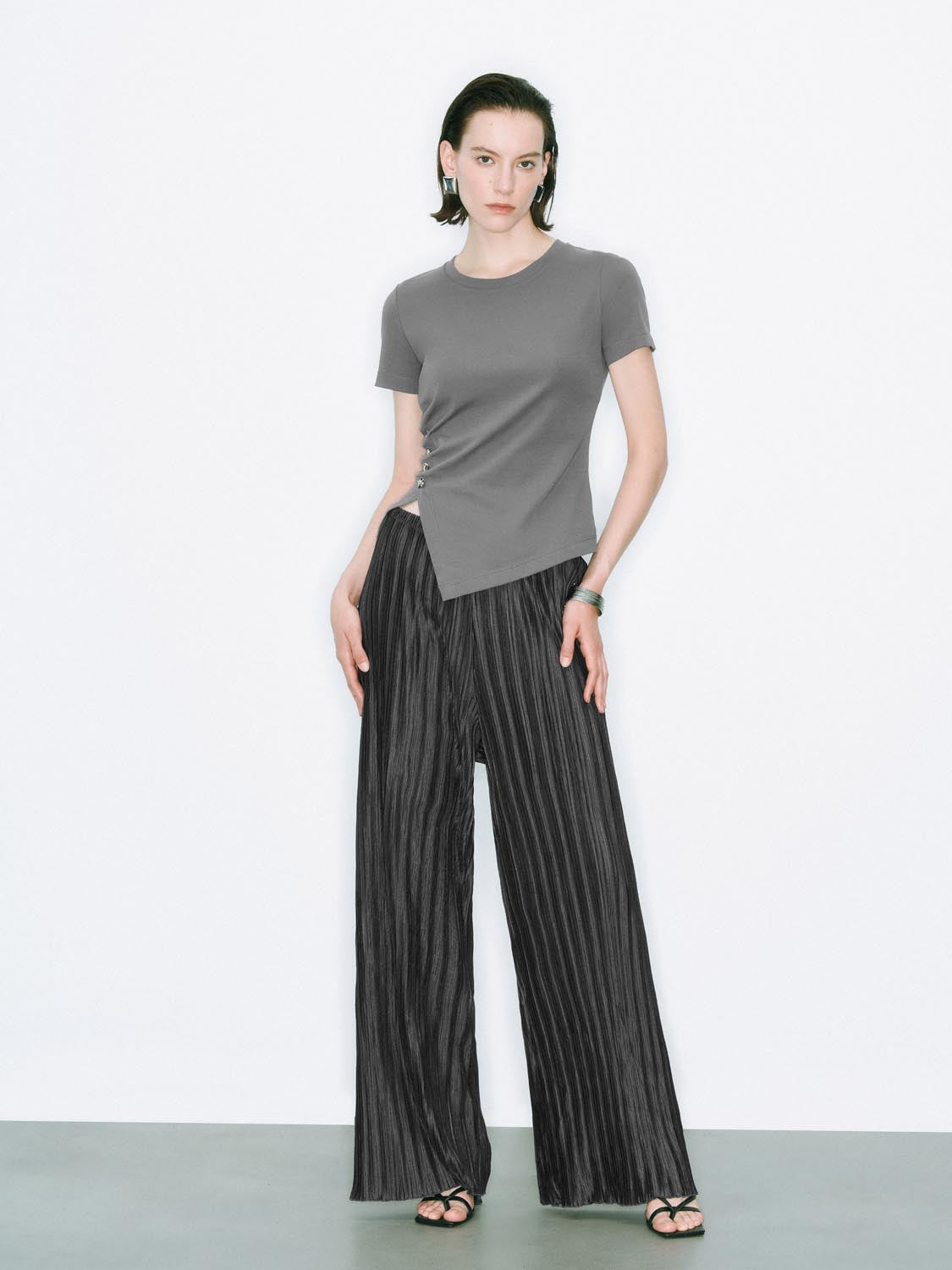 Split Hem T-Shirts