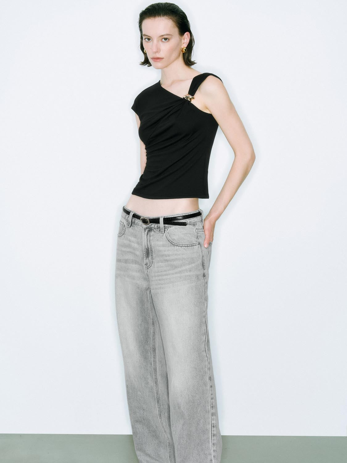 One Shoulder Blouses