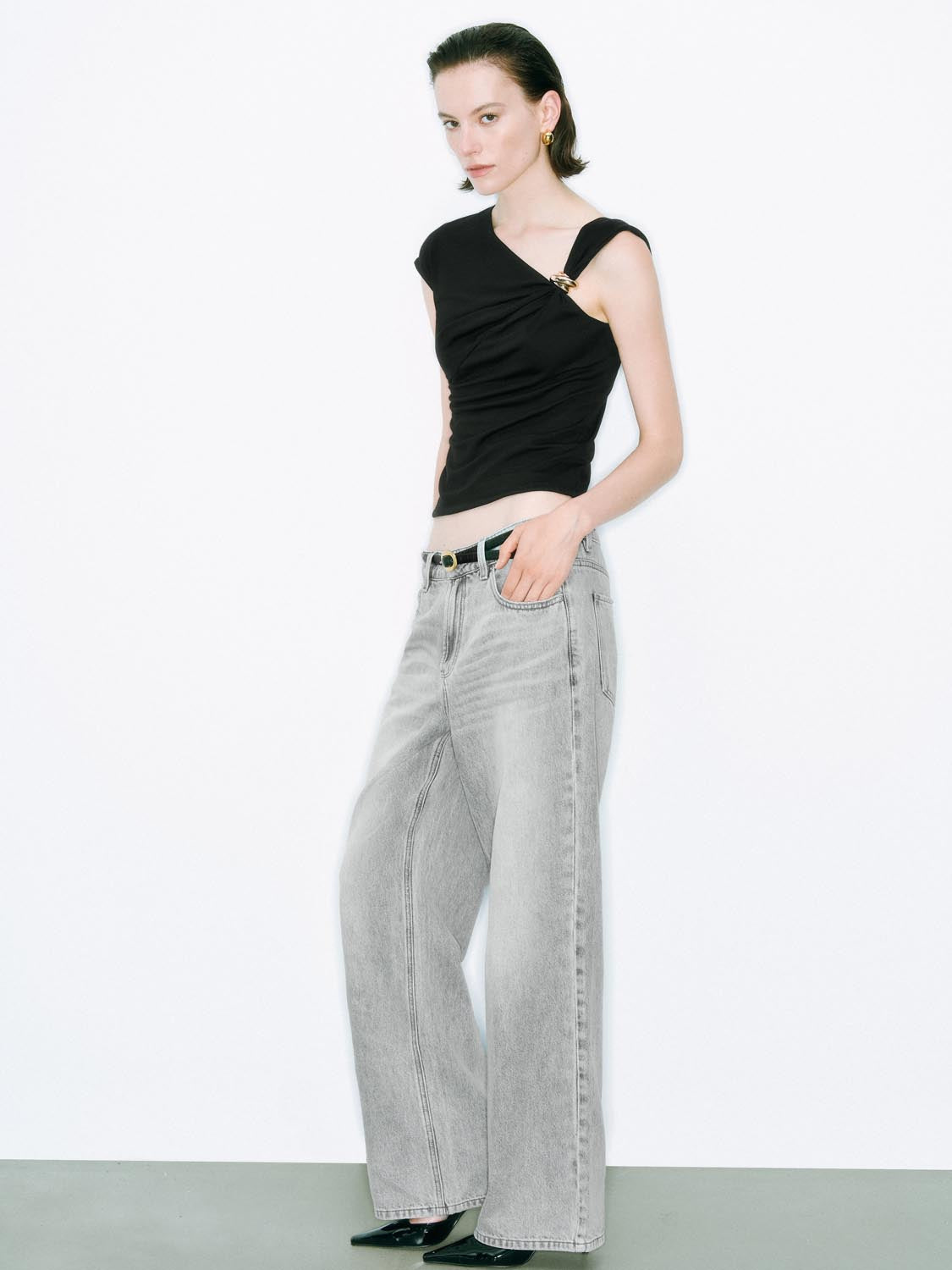 One Shoulder Blouses