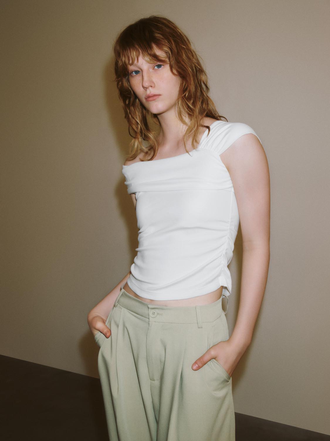One Shoulder T-Shirts