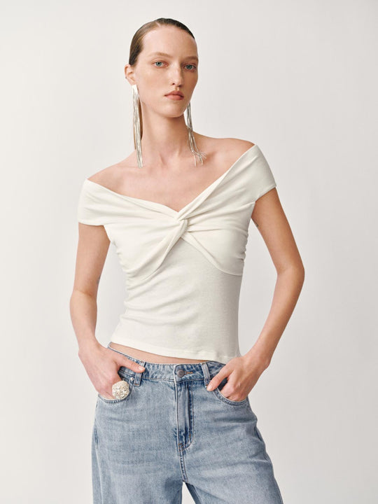 Twisted Front Blouses