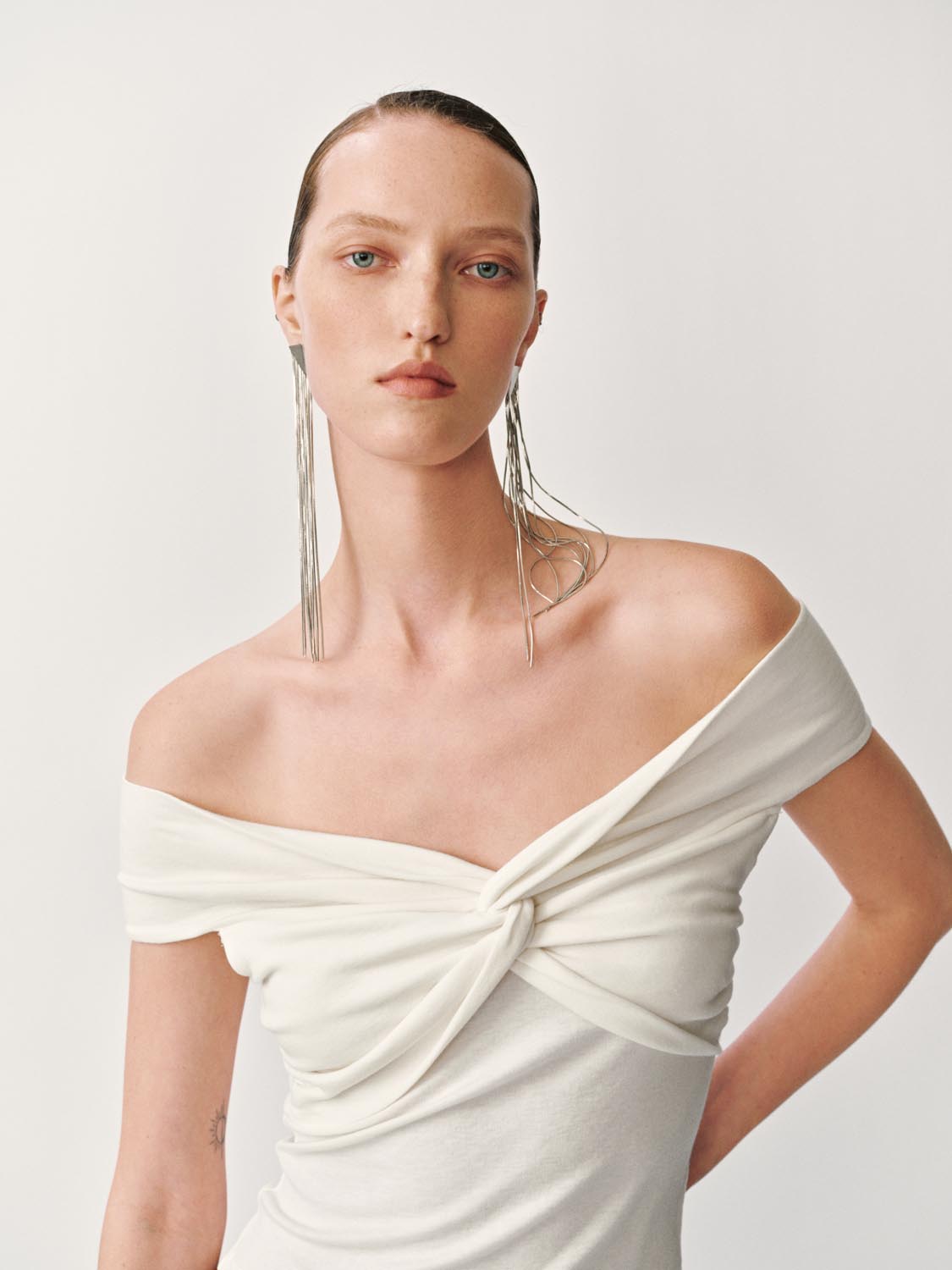 Twisted Front Blouses