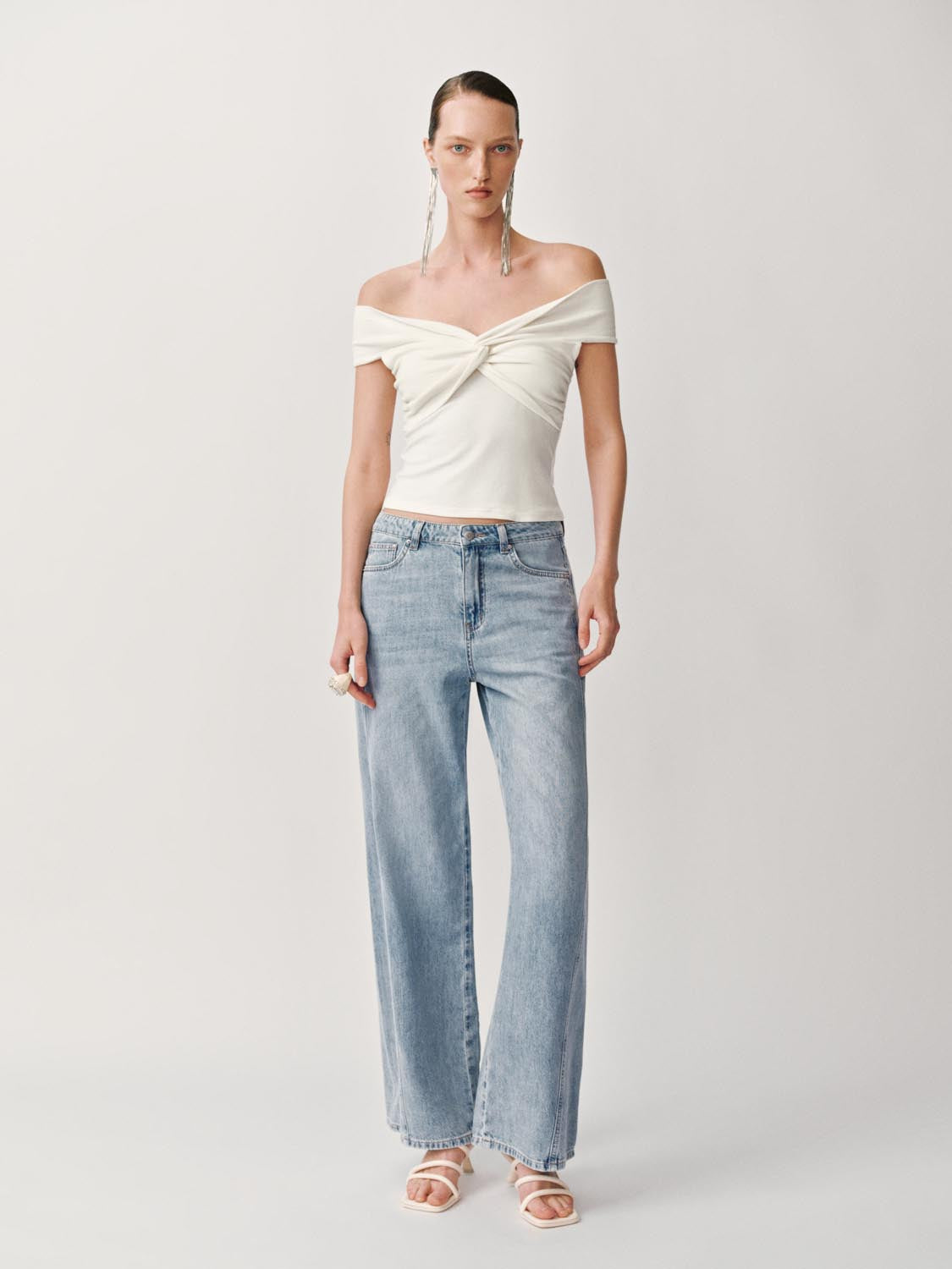 Twisted Front Blouses