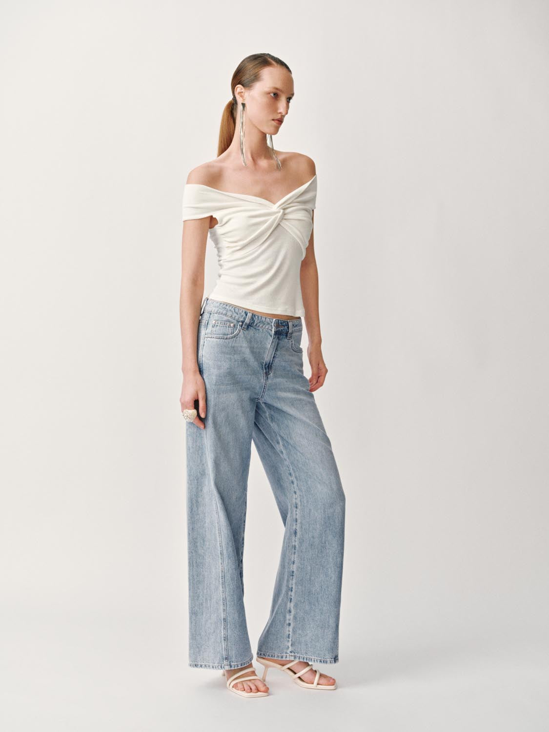 Twisted Front Blouses