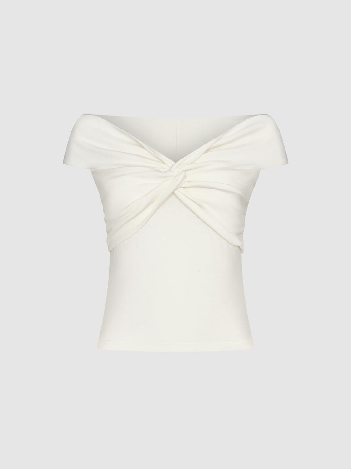 Twisted Front Blouses