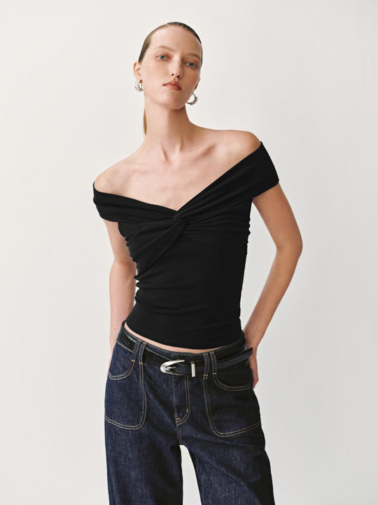 One Shoulder Blouses