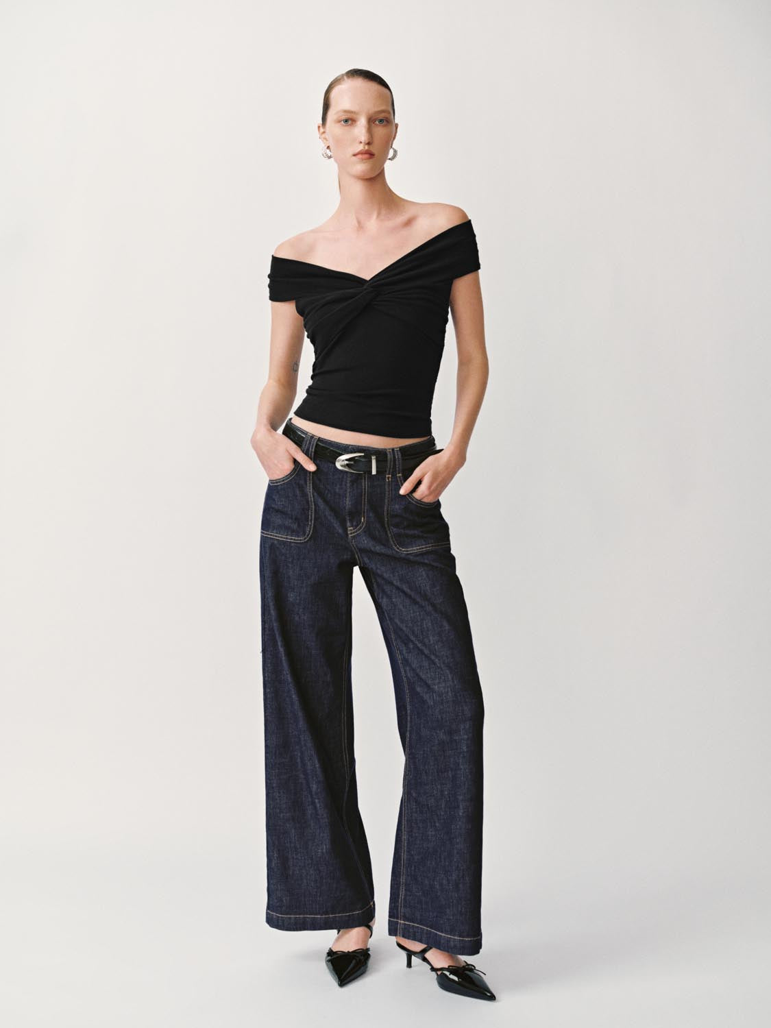 One Shoulder Blouses