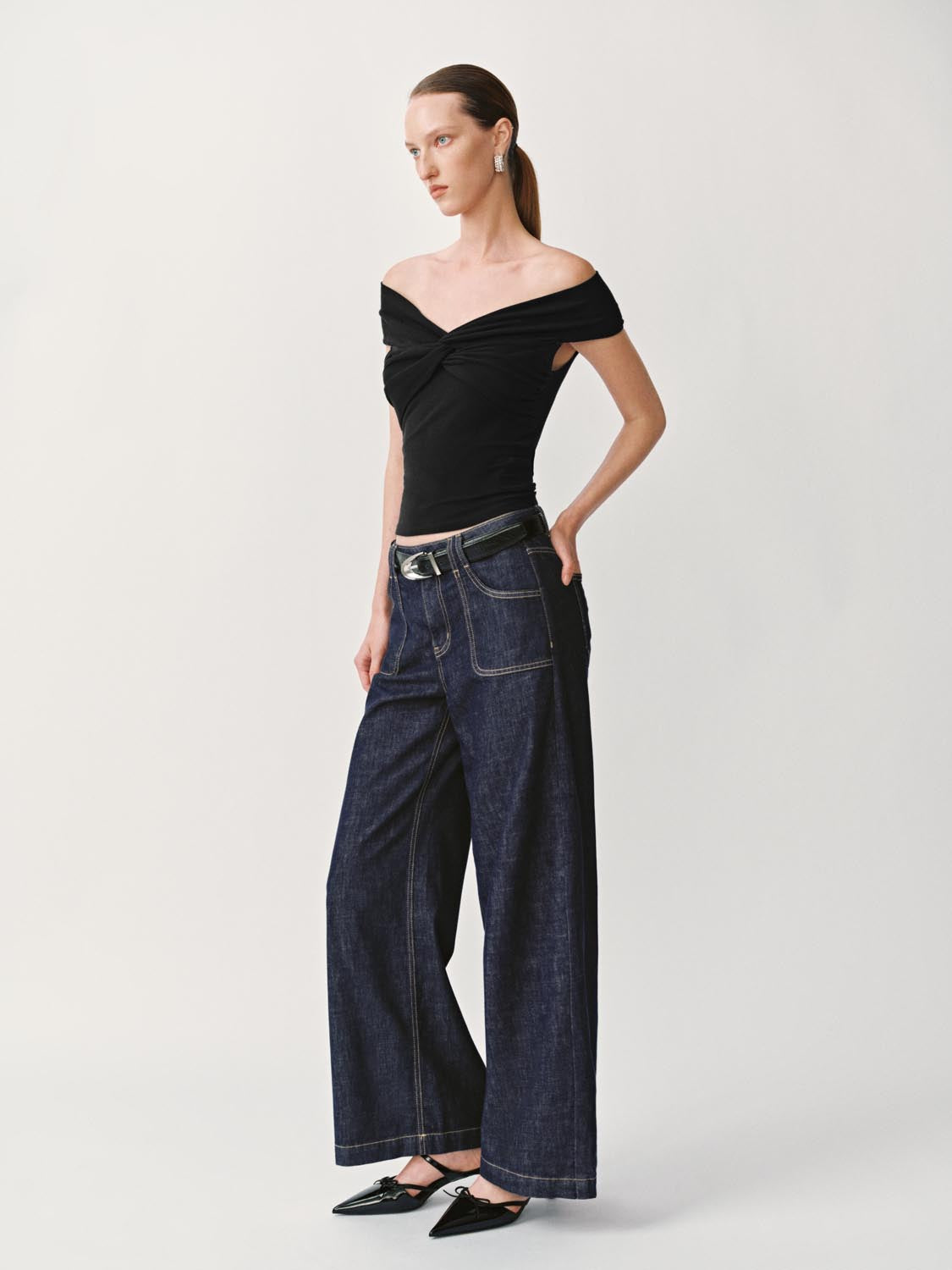 One Shoulder Blouses