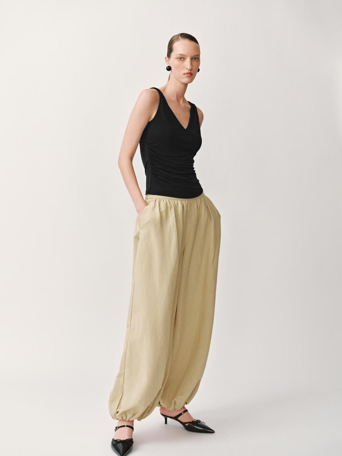 Irregular Strap Tank Tops