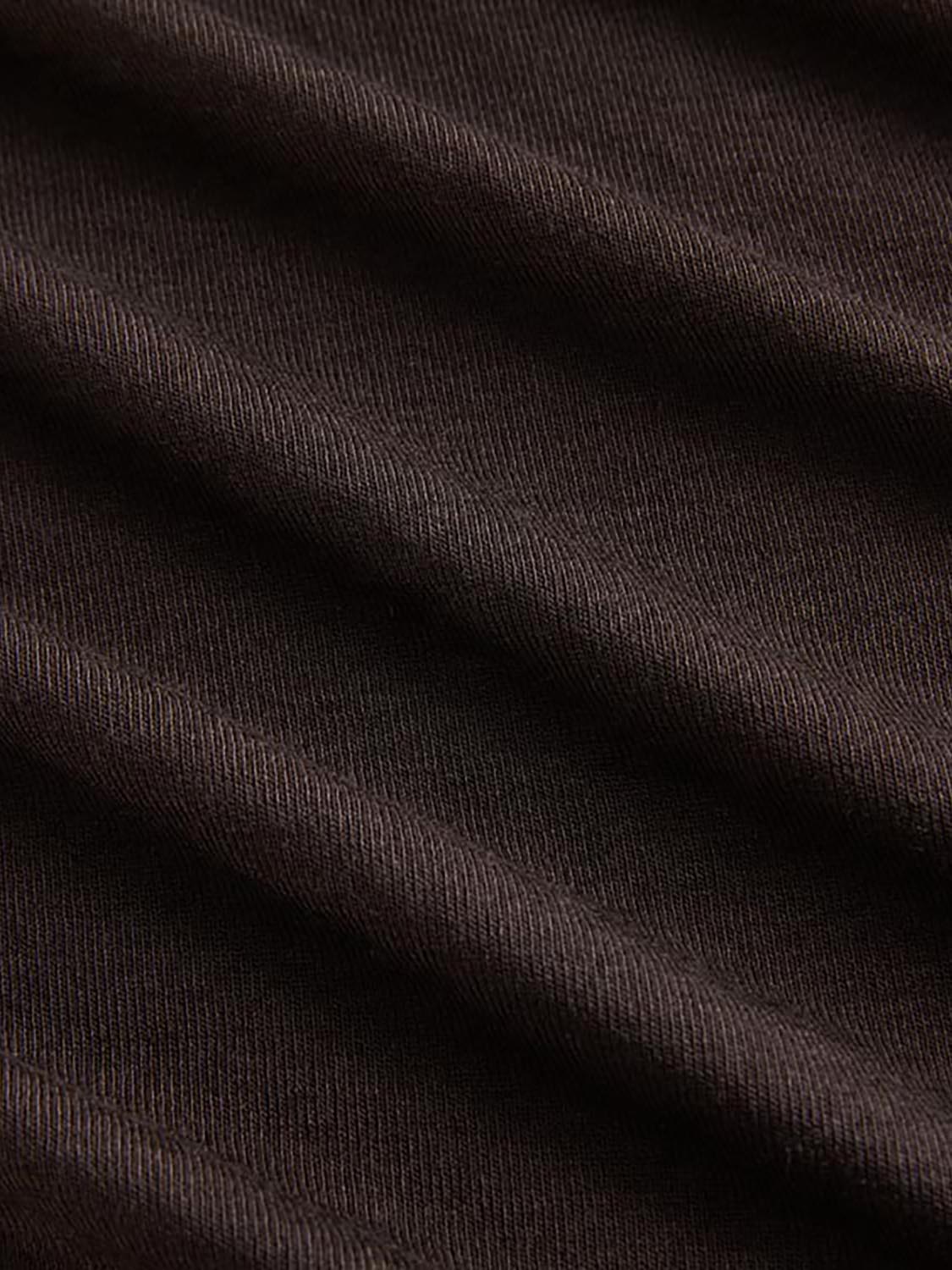 Draped Asymmetric Long Sleeve T-Shirts