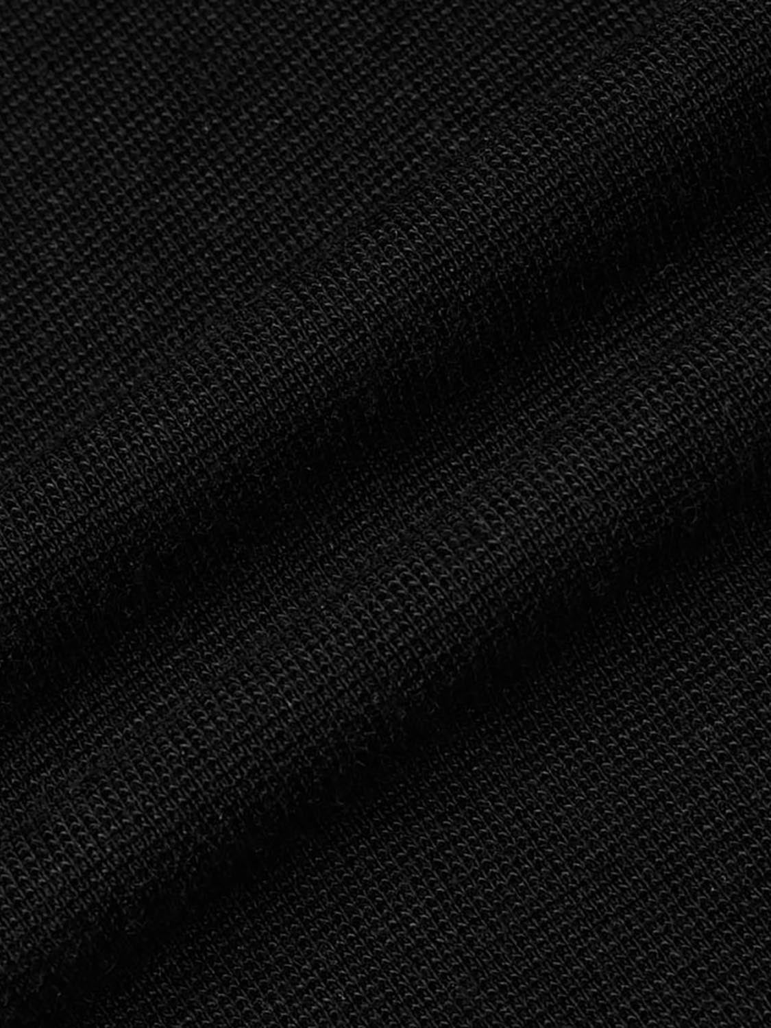 String Décor Henley Neck T-Shirts