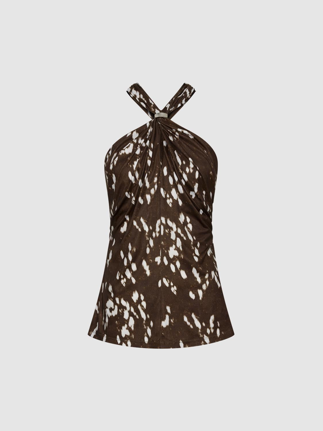 Cress Over Neck Bandeau Halter Top