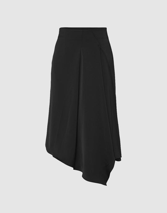 Midi A-Line Skirt